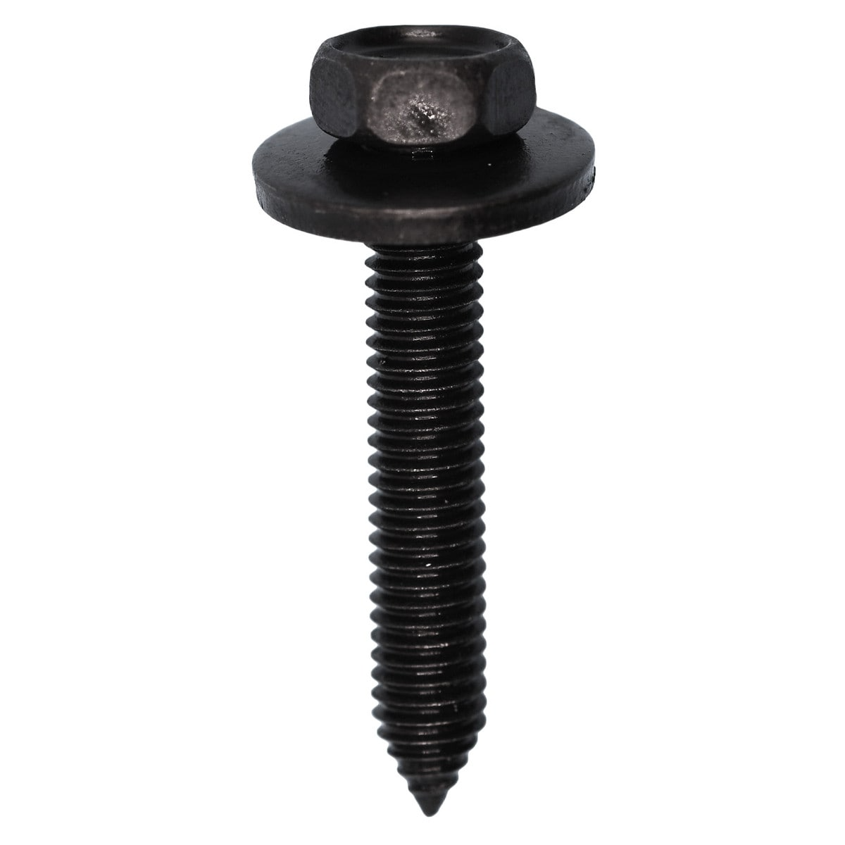25 Pcs Hex Head Sems Body Bolt 10mm Hex M6-1.0 x 35mm – Clips and ...