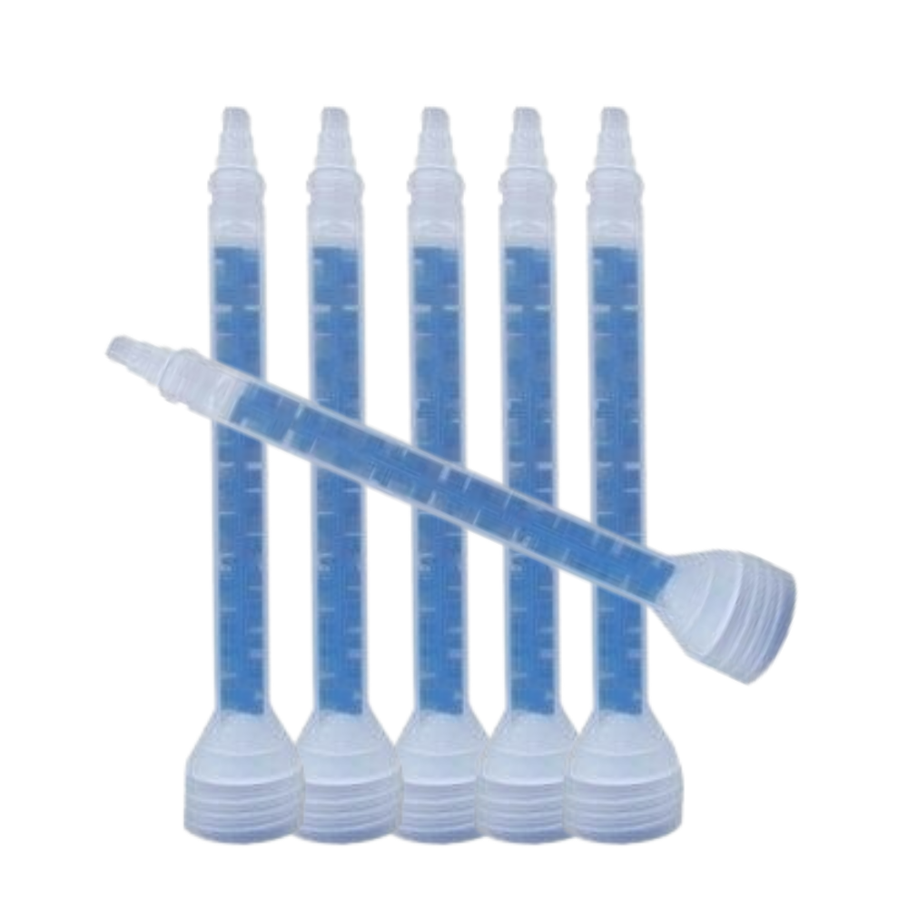 500Pcs Mixers Adhesive Dispenser Nozzles Plastic Static Compatible with IES 8260
