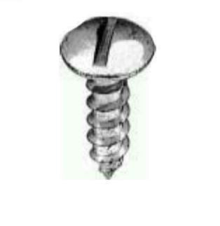 100 Pcs , 8 x 3/4" Phillips Round Washer Head Teks Tapping Screws Phosphate