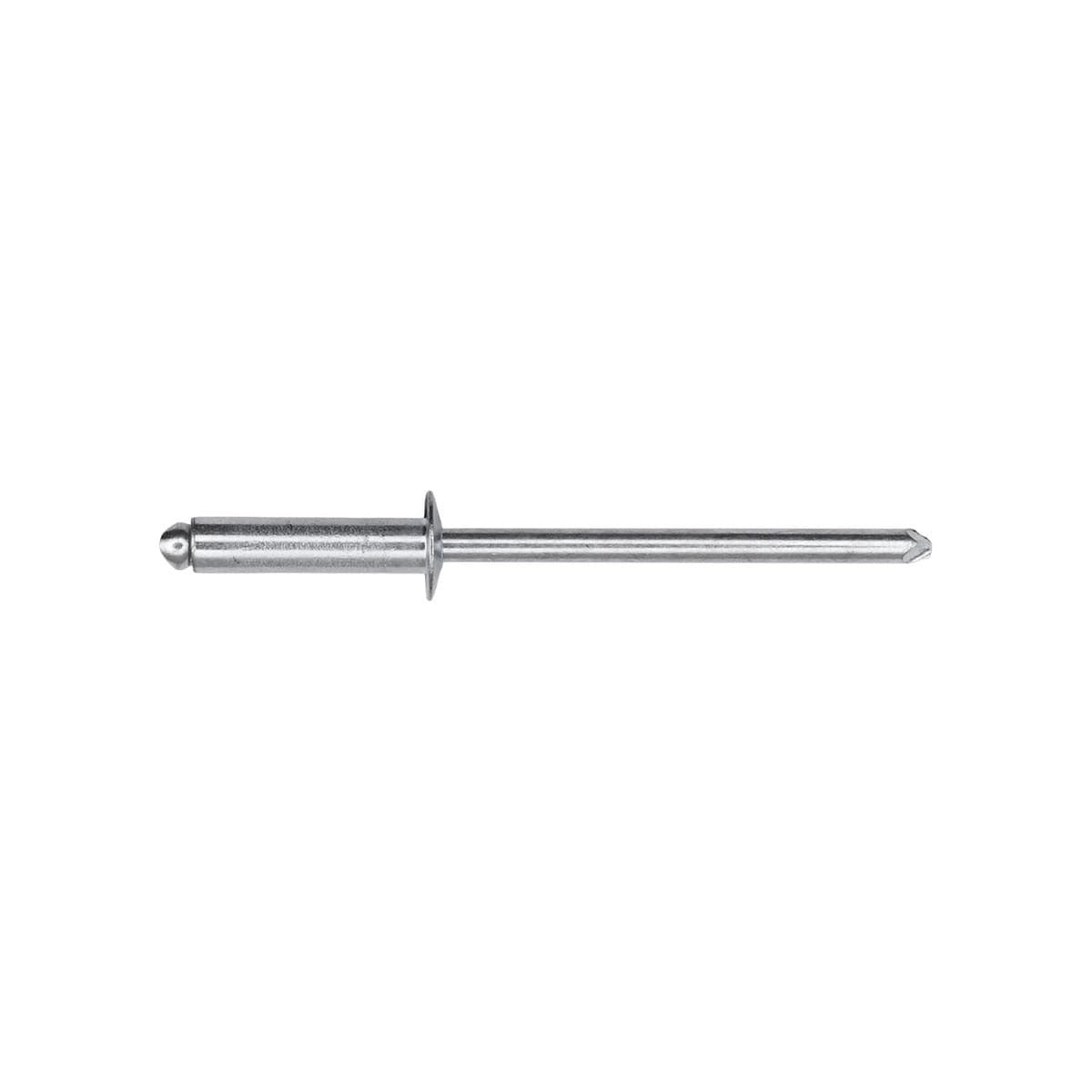 100 Pcs Pan-L-Rivets Dome 1/4 Diameter 1/8 Grip 5/16-3/8 Steel Rivet S ...