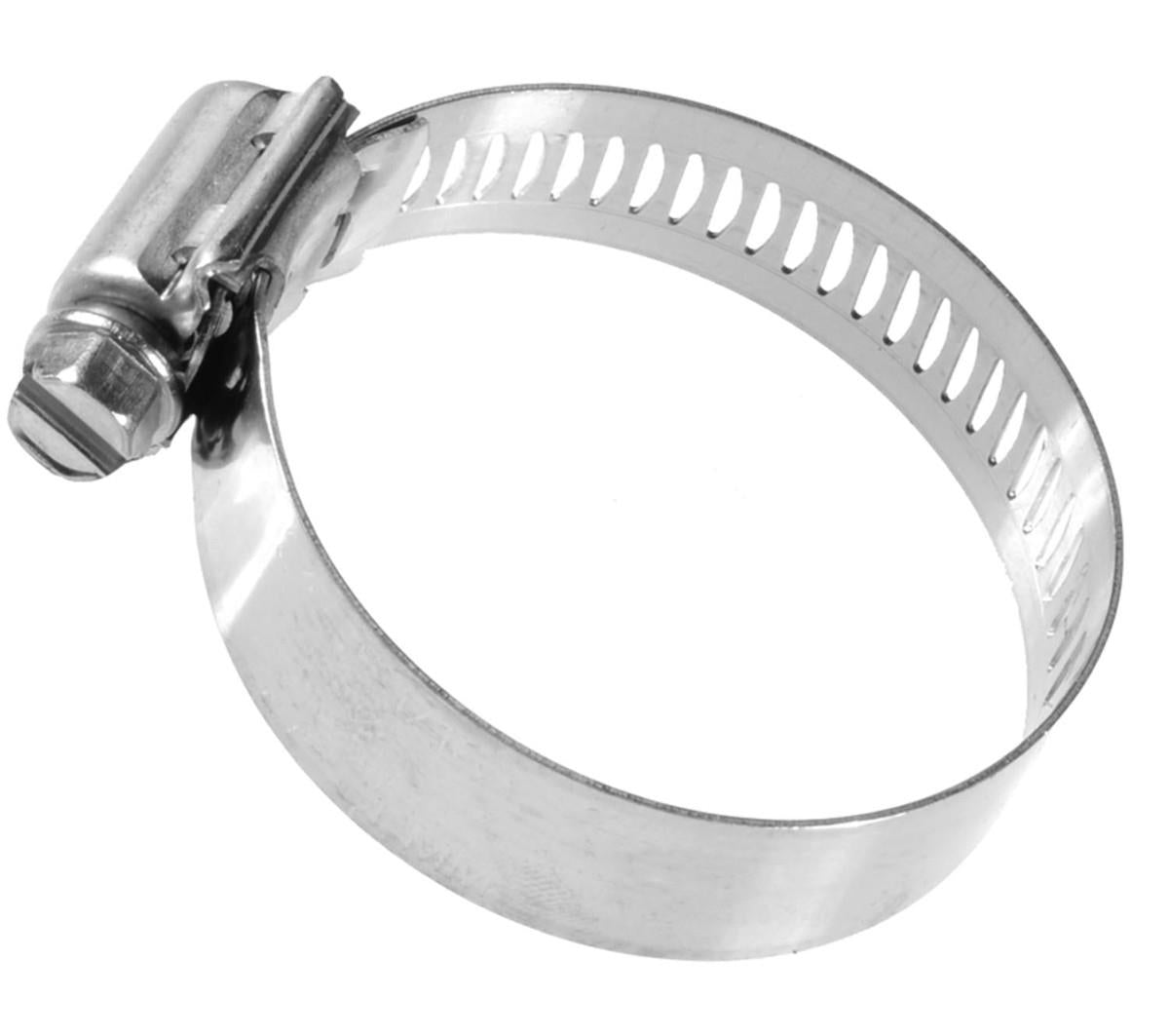 10 Pcs Stainless Steel Hose Clamping Range 1 in - 2 in With Slotted & Hex