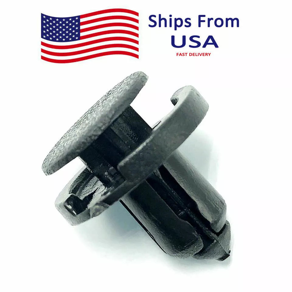 50 Pc Push Type Retainers Fastener Clips For Nissan 1994 On , 01553-09611