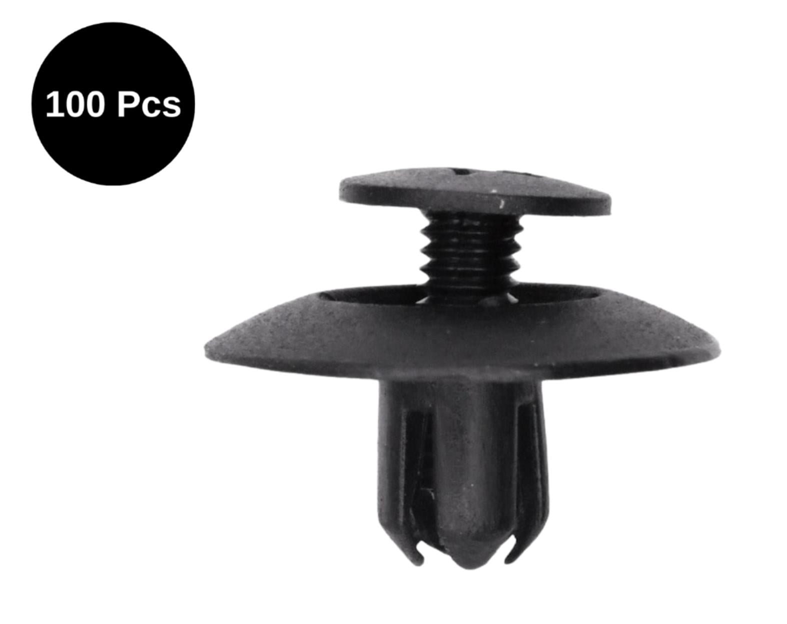 100 Pcs Push-Type Retainer Fastener Clips Compatible with Mazda 1395-68-676