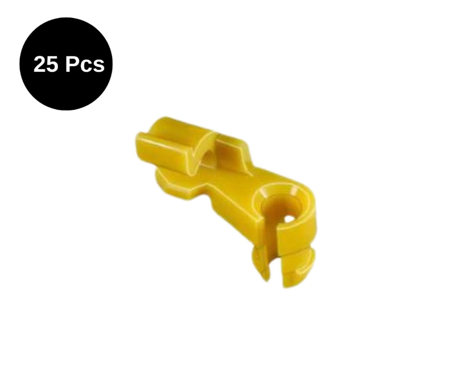 25 Pcs Door Lock O.D. Clip 5mm Left-Hand Compatible with Toyota 69293-12040