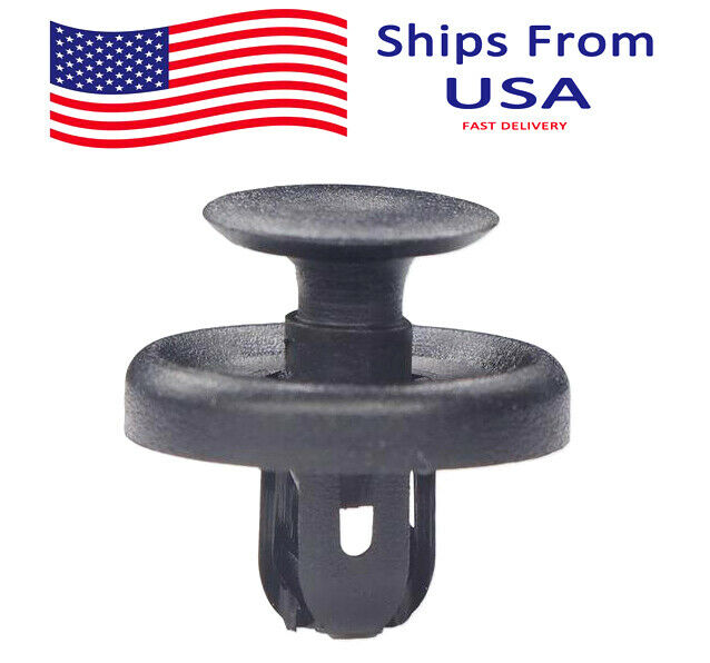 50pc Fender Nylon Push Retainer Clips