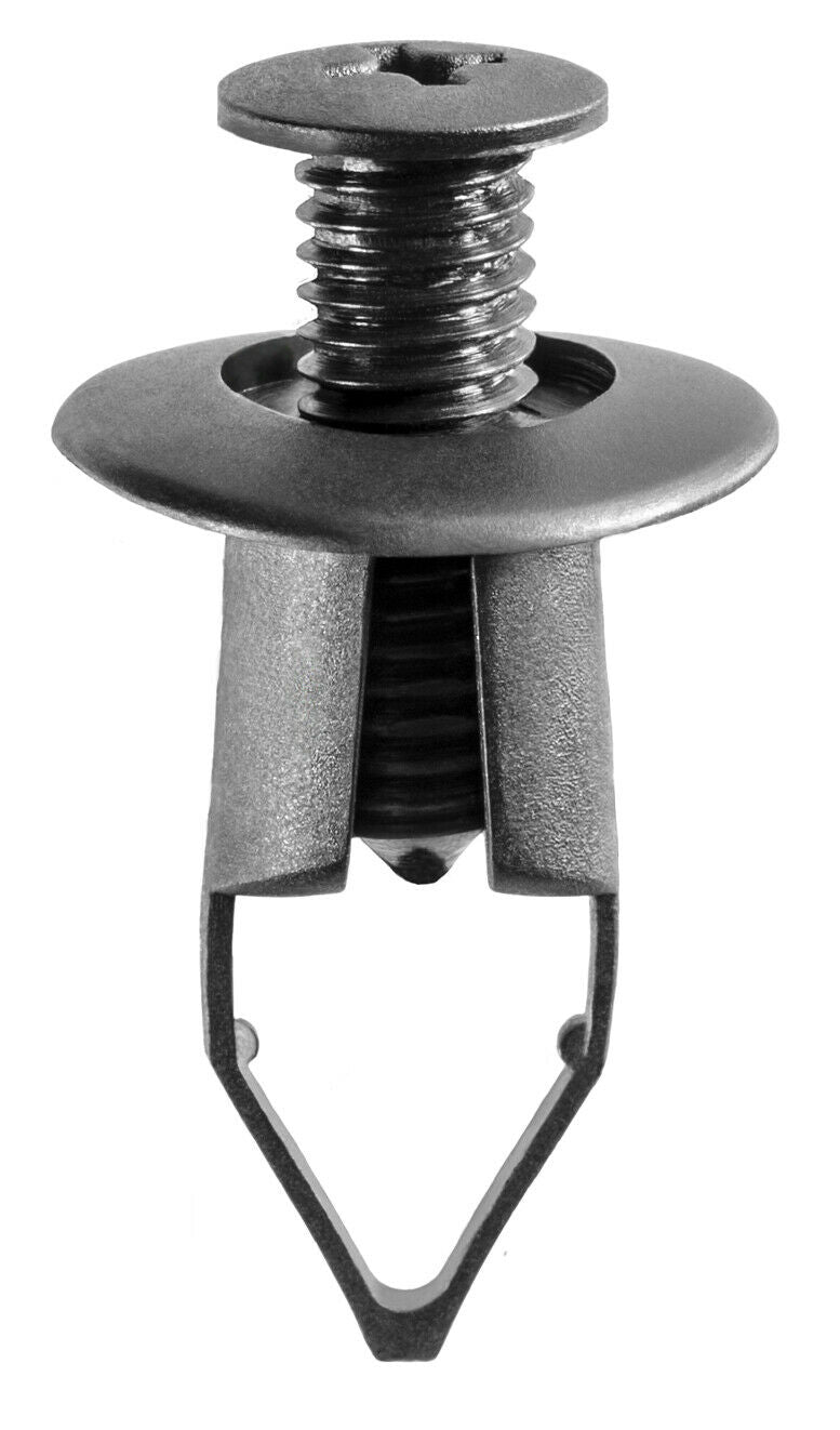 25 Pcs Bumper Cover Screw Type Retainer