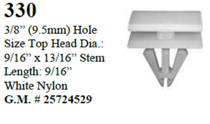 100 Pcs Rocker Moulding & Grille
