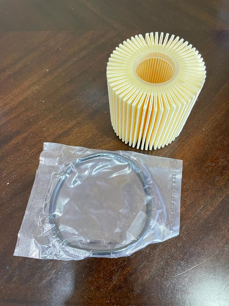 Pack of 10 Oil Filter Element Compatible with Toyota 04152-YZZA1, SHS-YZZA1