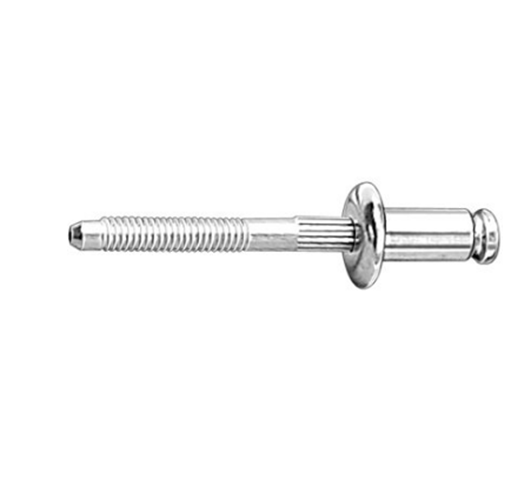 50 Pcs Aluminum Rivet & Steel Mandrel