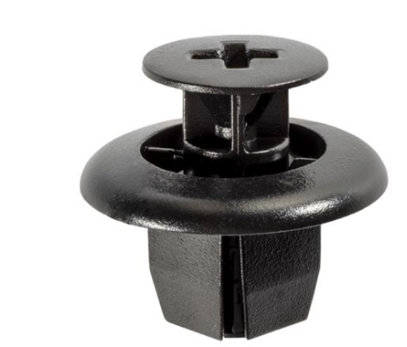 100 Pcs Push-type Fastener Retainer Clip